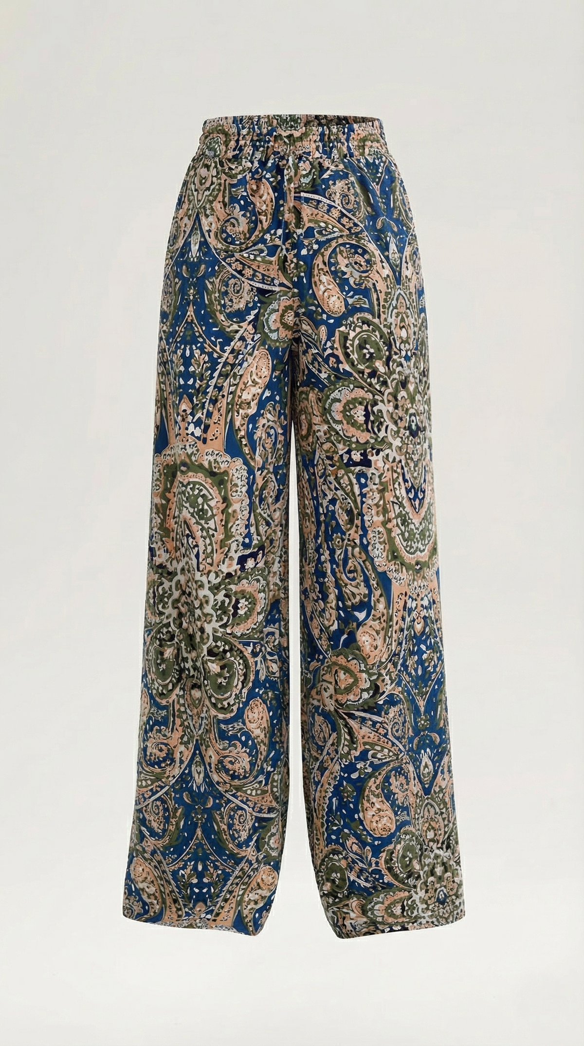 Pam | Pantalón paisley de pierna ancha