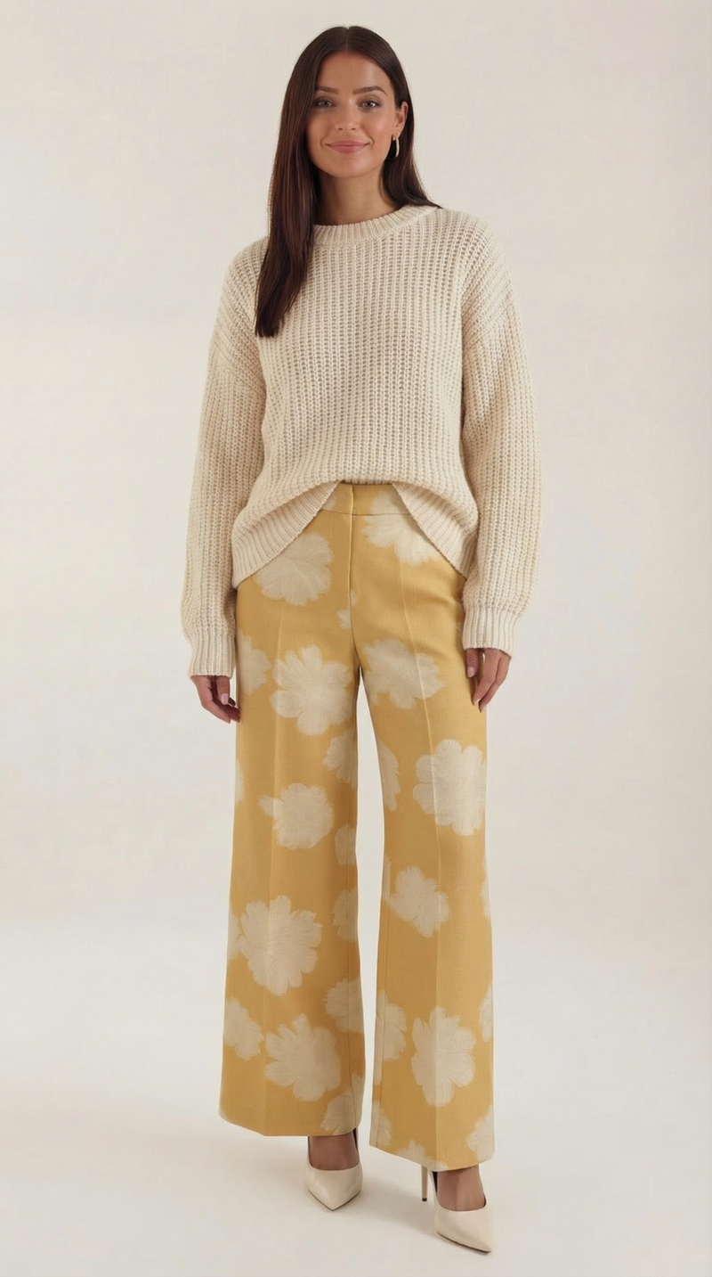Susan | Pantalón cómodo con estampado floral