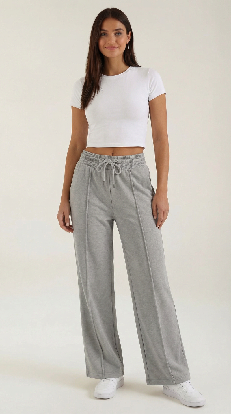 Virginia | Pantalón de chándal de pierna ancha